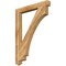 Ekena Millwork Imperial Arts & Crafts Rough Sawn Bracket, Western Red Cedar, 4"W x 36"D x 48"H BKT04X36X48IMP03RWR - alternate 1
